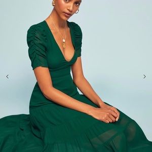 reformation cosa midi dress